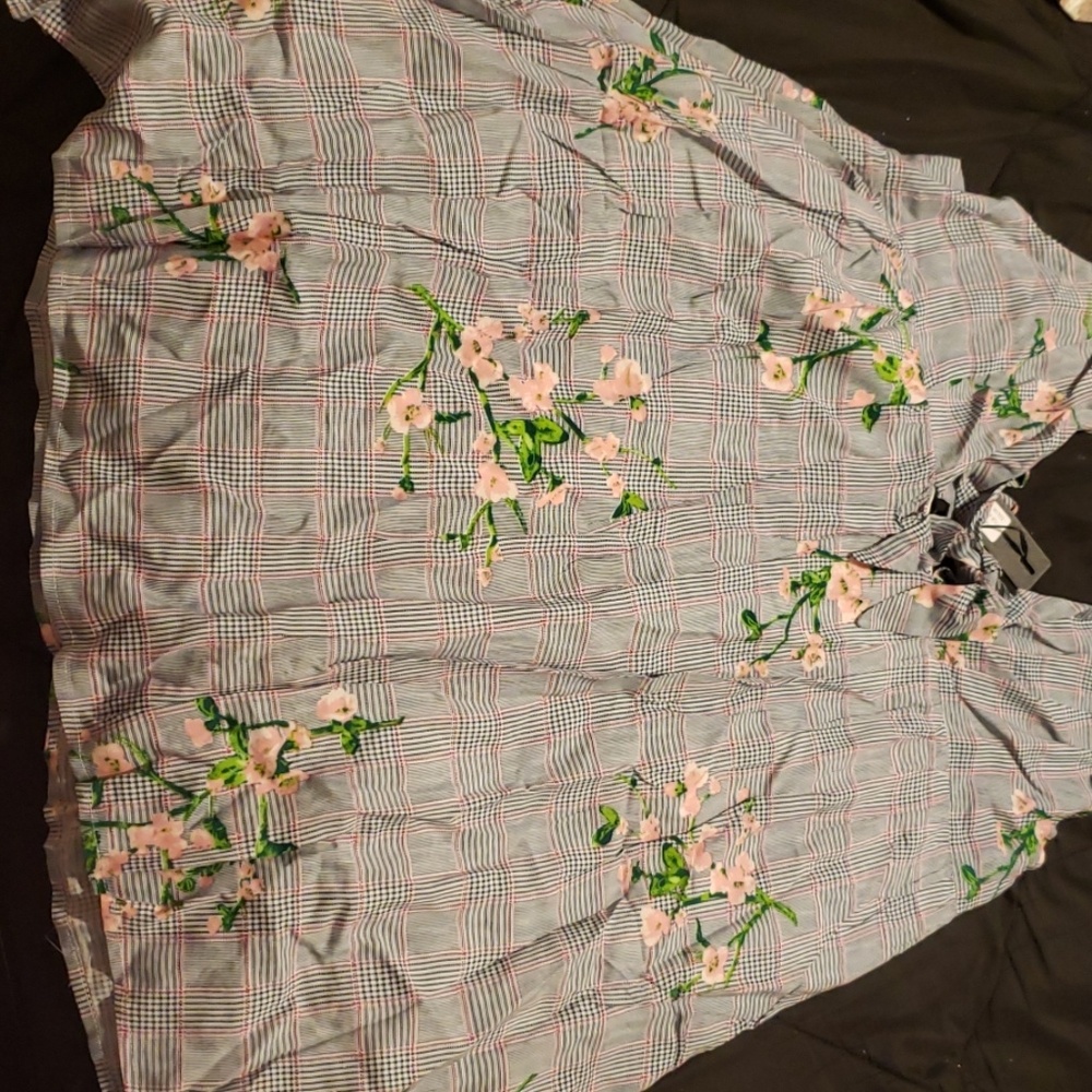 Forever 21 plus size knot tie dress
